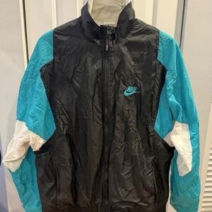 Vintage Retro 90s Nike Windbreaker Jacket Men’s Size M